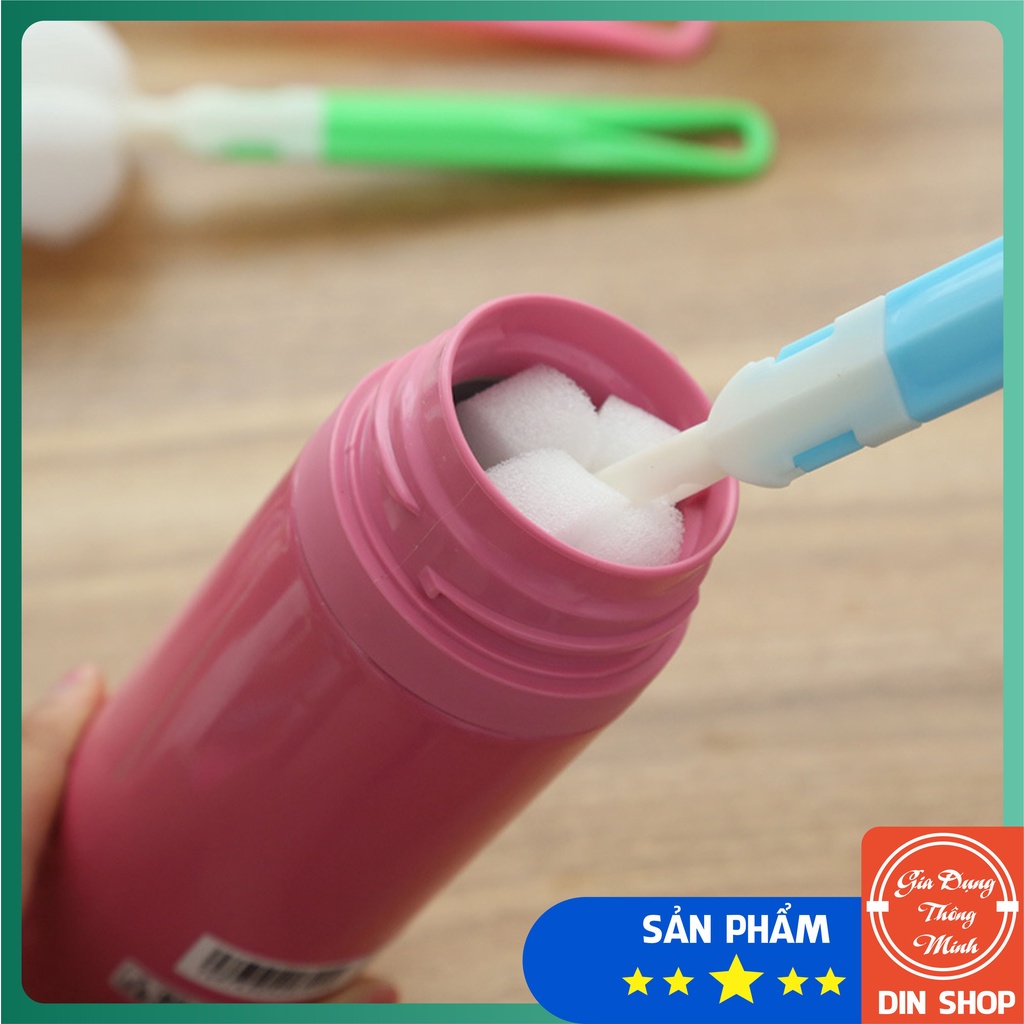 Cây rửa cốc 💝FREESHIP💝 Cây cọ bình sữa, cọ cốc và các loại đồ dùng đáy sâu rất tiện dụng giao màu ngẫu nhiên