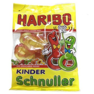 Kẹo Dẻo Hình Núm Ngậm Ti Trẻ Em hiệu Haribo 200g