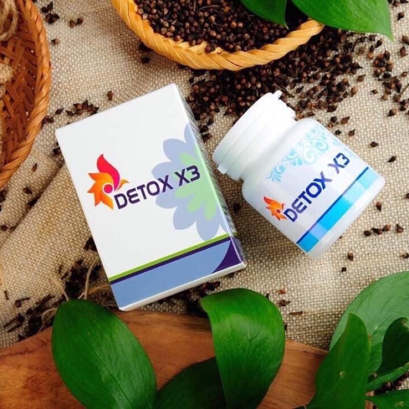 Detox x3 D7 giảm mỡ bụng có sẵn