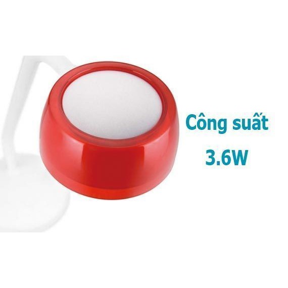 Đèn bàn led bảo vệ mắt Philips Jelly 72008 màu đỏ (CS 3.6w)