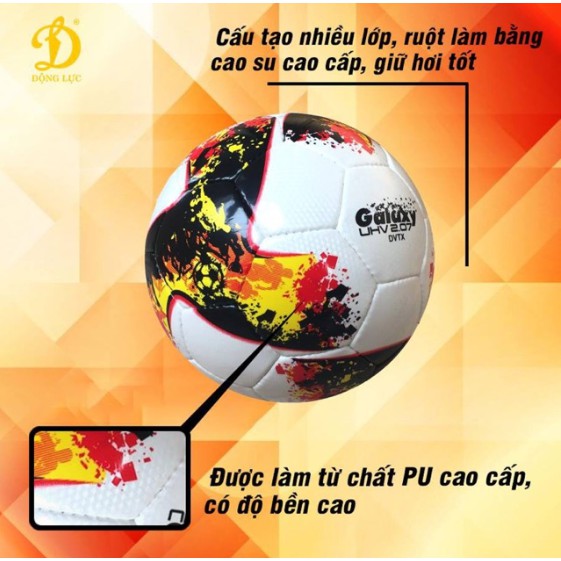 Rẻ vô địch siêu rẻ Quả bóng đá ĐỘNG LỰC UHV 2.07 2019 Galaxy Vleague hàng cao cấp .