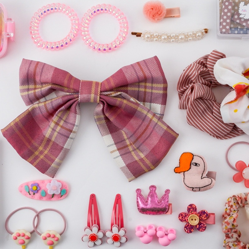 Flgo Dây Buộc Tóc Co Giãn Đáng Yêu Cho Bé Gái