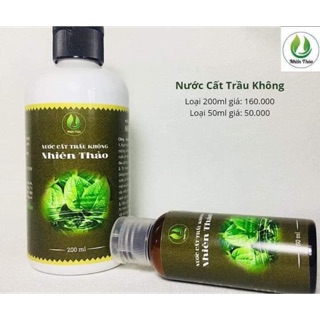 Nước cất trầu không Nhiên Thảo 250ml