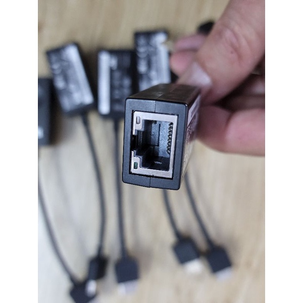 Đầu chuyển USB - C ra VGA và Lenovo Thinkpad ra RJ45 và VGA