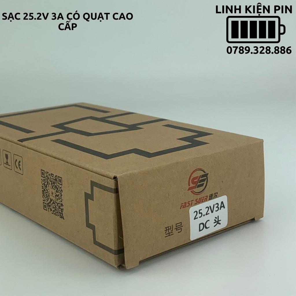 Sạc pin 6s 25.2v 3a có quạt cao cấp
