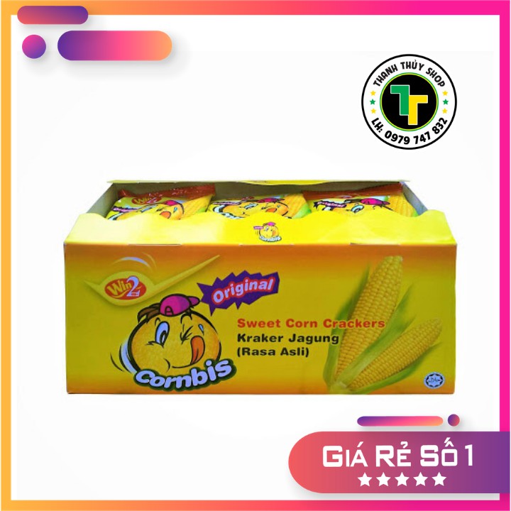Bánh ngô Cornbis nhập từ Malaysia ăn gây nghiện vị siêu ngon loại 540g
