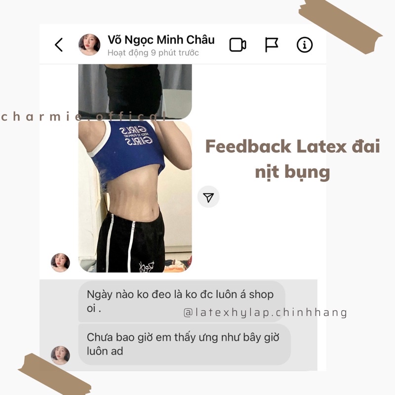 Đai nịt bụng Latex thông hơi 25 xương - Summer Latex by Charmie | BigBuy360 - bigbuy360.vn
