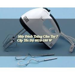 Máy Đánh Trứng Cầm Tay Tiện Lợi 7 Tốc Độ, Máy Đánh Trứng 7 Tốc Độ [GIAO NHANH 2H]