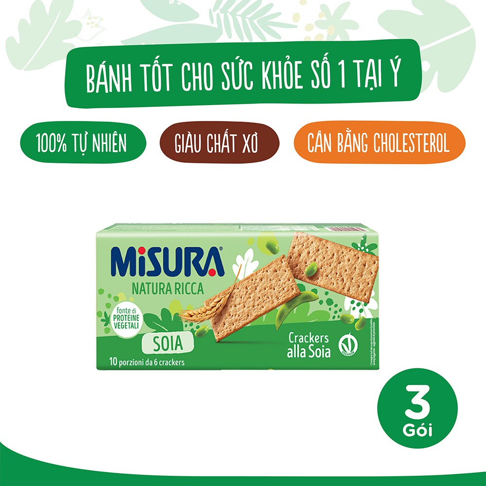 Bánh giòn Misura Đậu Nành