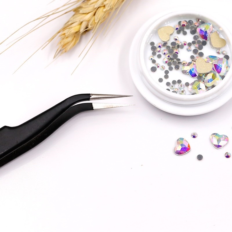 Nhíp gắp đá, sticker - Phụ kiện Nail