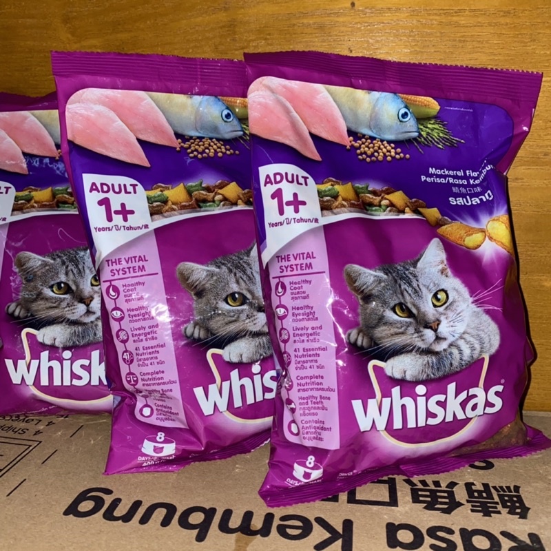 Thức ăn Whiskas dinh dưỡng dành cho mèo trưởng thành - 400g