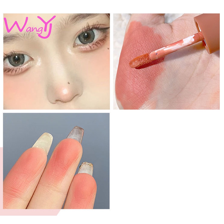 [Hàng mới về] Phấn má hồng dạng lỏng Faiccia chất nhung mịn tông màu cherry mật ong