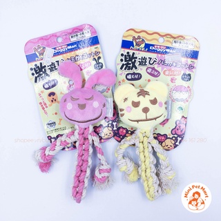 Đồ chơi gặm thú bông cotton cho chó DOGGYMAN