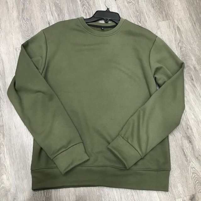 Áo sweater trơn nam basic nhiều màu sắc form dài dáng rộng unisex nam nữ MAYLANSTORE | BigBuy360 - bigbuy360.vn