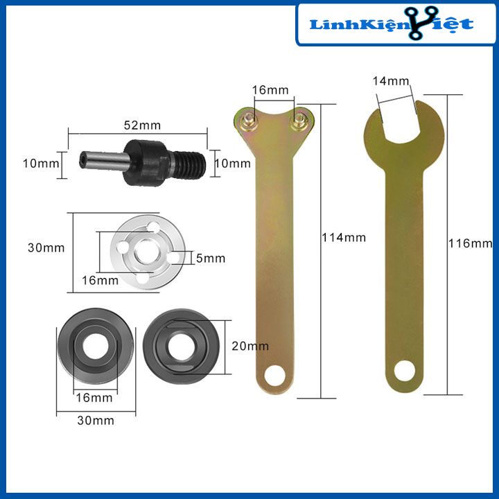 Bộ Trục Cắt 10mm Và Dụng Cụ Tháo Lắp V2
