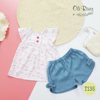 Bộ bé gái cánh tiên Oli River cực xinh, chất siêu mềm mát