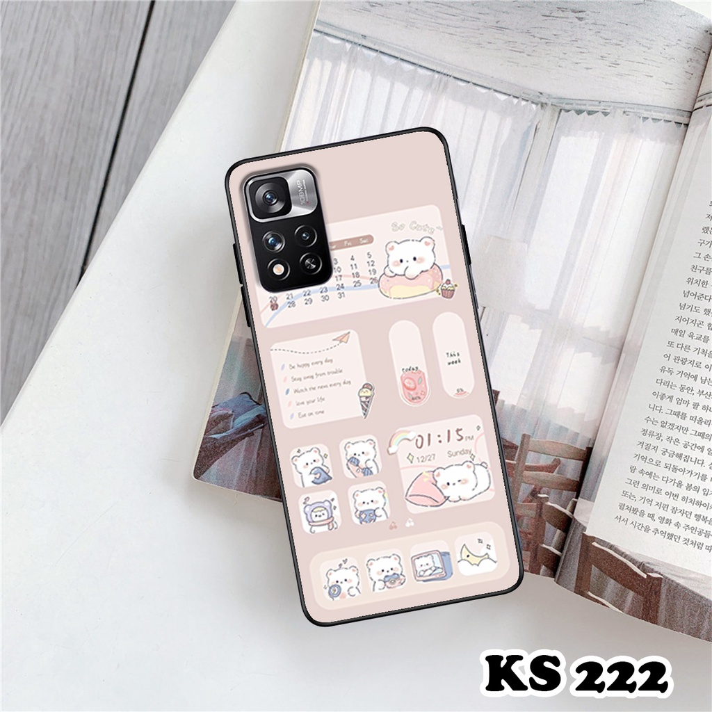 Ốp lưng Redmi Note 11 5G - Redmi Note 11 Pro 5G Bản Trung Quốc in hình thỏ con dễ thương - Lưng nhám Viền  TPU cao cấp