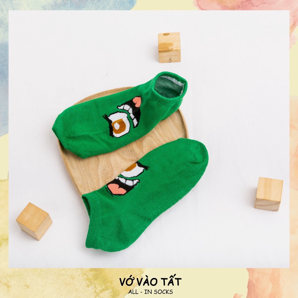 TẤT VỚ CỔ NGẮN HOẠT HÌNH BỌT BIỂN