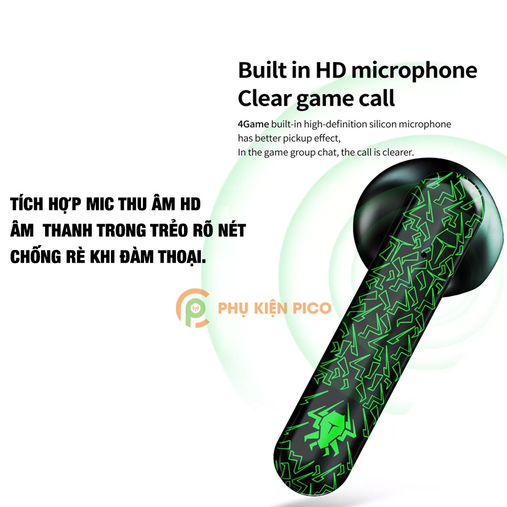 Tai nghe bluetooth PLEXTONE 4game 2021 - Tai nghe bluetooth gaming độ trễ thấp - Tai nghe không dây