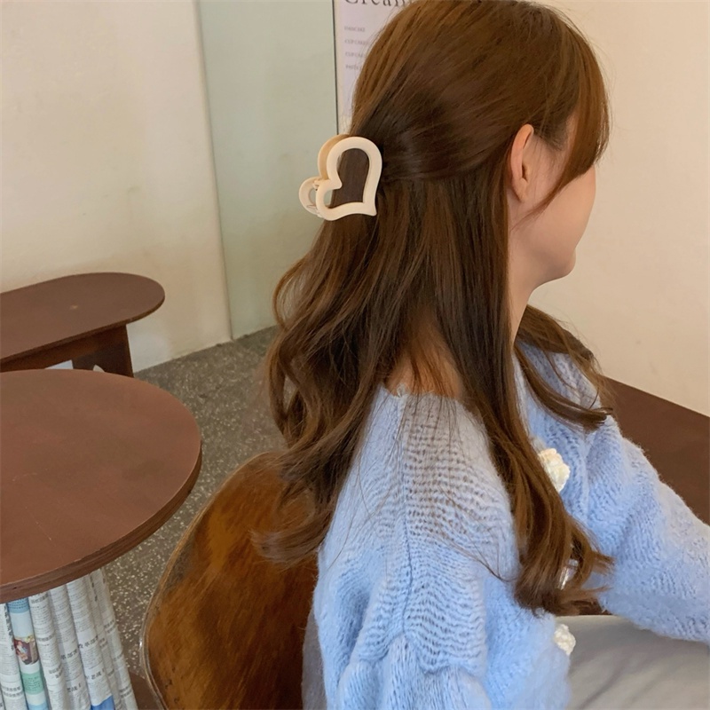 Kẹp Tóc Nữ Hình Trái Tim Đáng Yêu