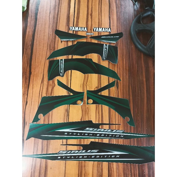 Bộ tem sirius 2012 màu xanh nhớt