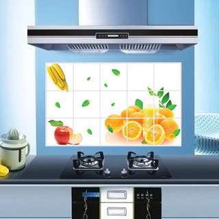 Decal tranh dán bếp quả cam