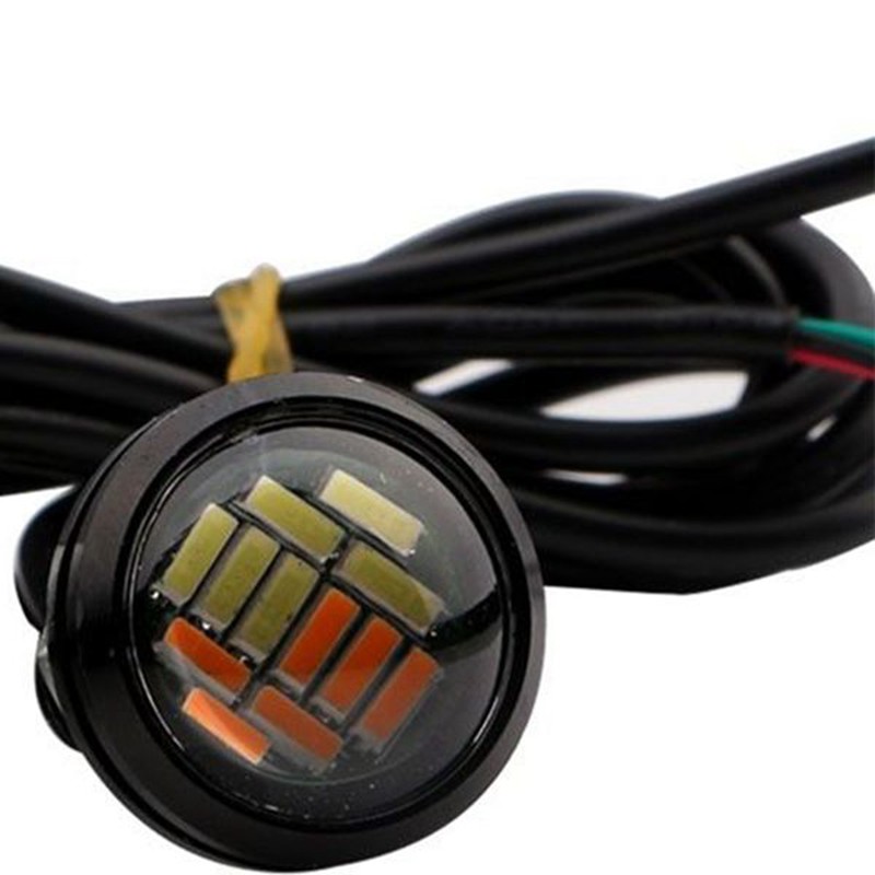 Set 4 Đèn Led 12v 23mm 4014 12 Bóng Led Dành Cho Ô Tô