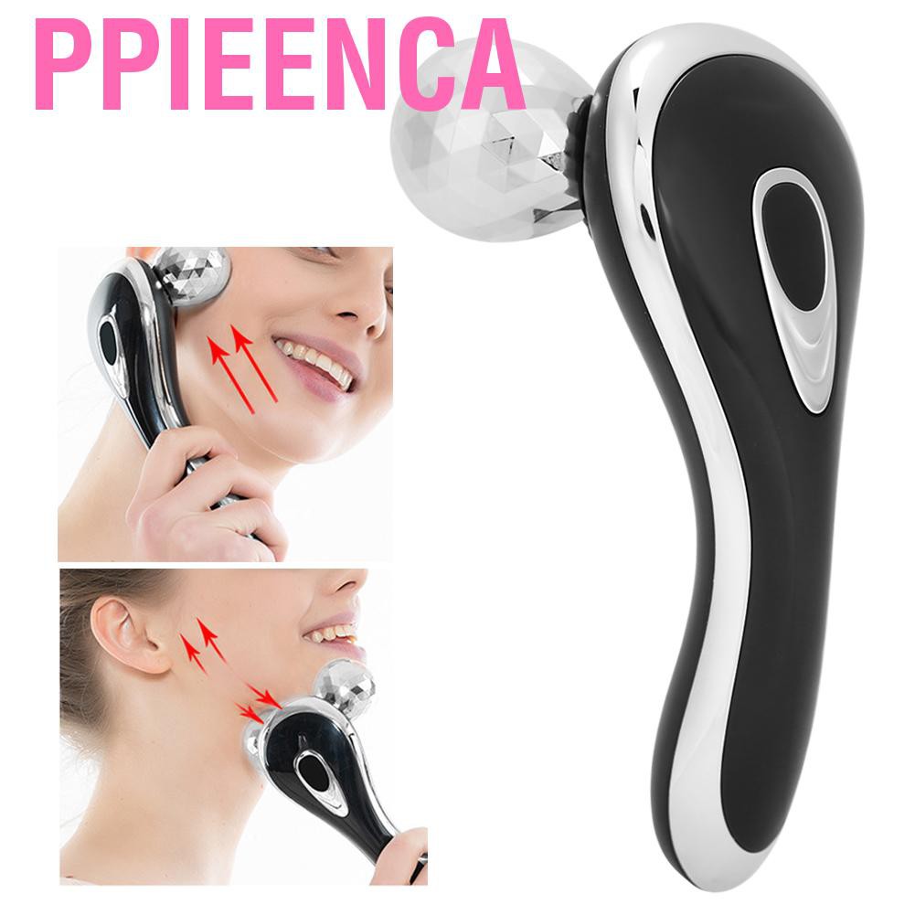 Ppieenca Skin Lifting Firming Beauty Massage Machine Manual Type Facial Roller Massager