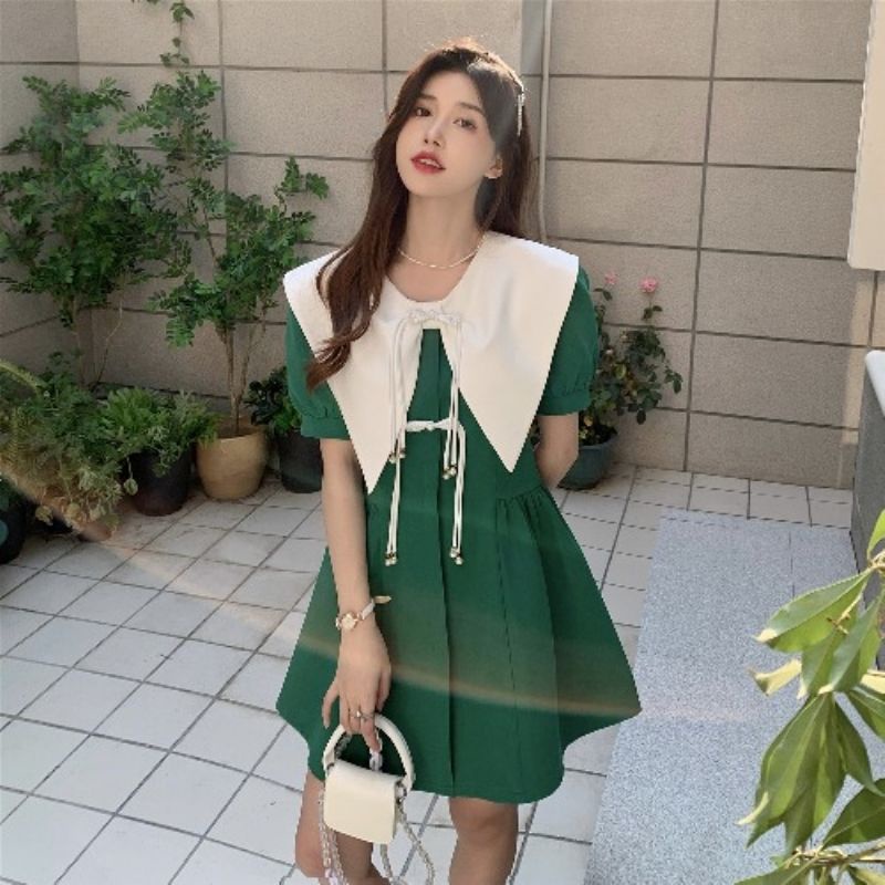 Đầm Thiết Kế Mới Thời Trang Mùa Hè 2022 Theo Phong Cách Pháp Cho Nữ