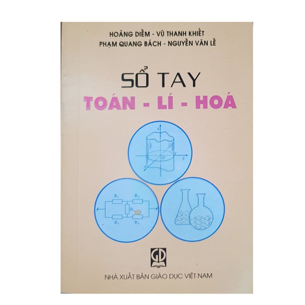 Sách - Sổ tay toán lí hóa ( nxb giáo dục)