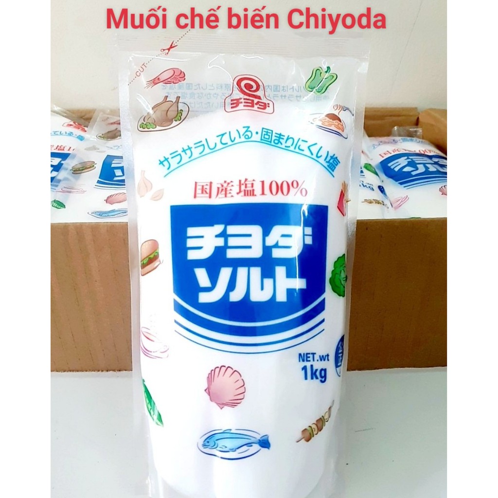 Muối Chế Biến Chiyoda 1kg - Nhật Bản