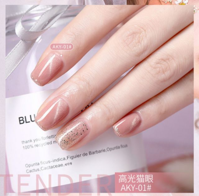 Sơn gel As chai đỏ mắt mèo mã AKY