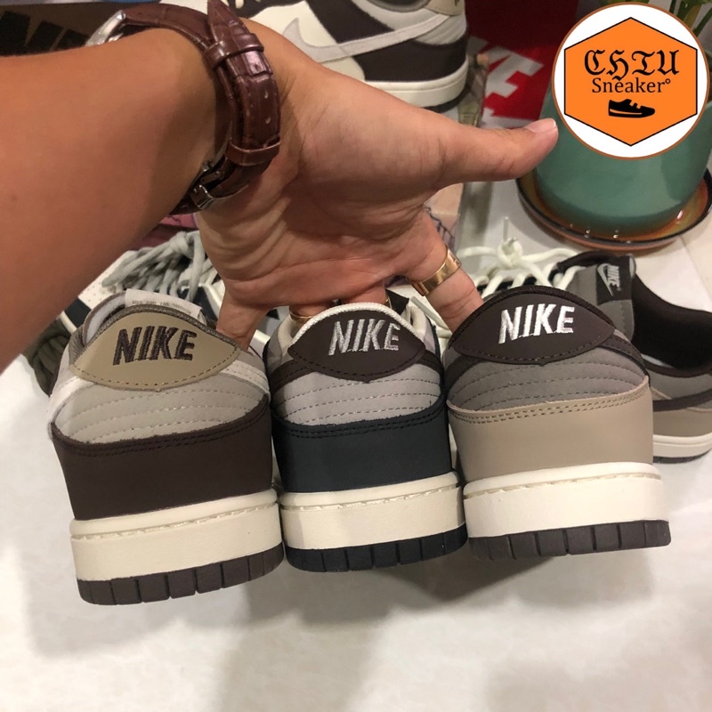 Giày sneaker nam nữ sb dunk  Phiên bản cao cấp giày thể thao Sb dunk nâu cổ thấp