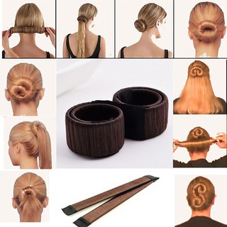 Dụng cụ búi tóc hình bánh donut