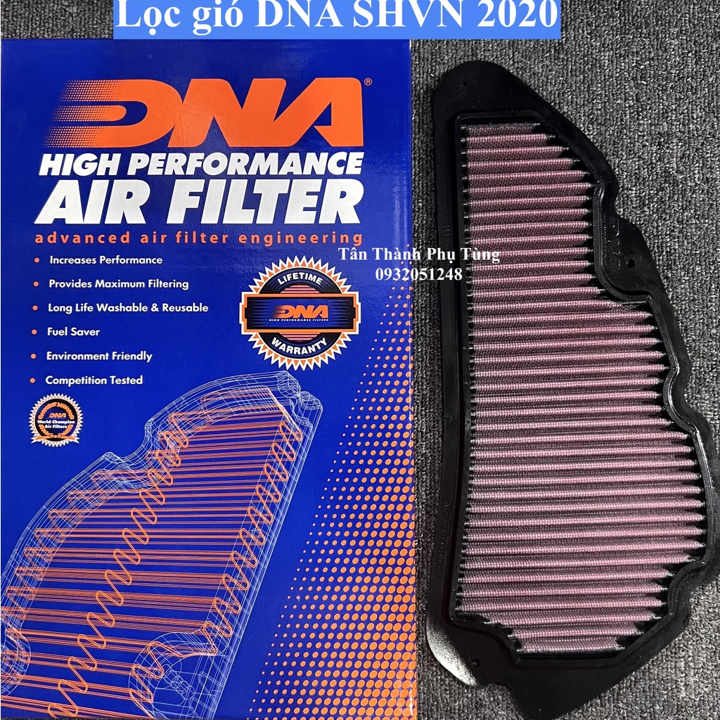 Lọc gió DNA cho SH Việt Nam 2020 chính hãng