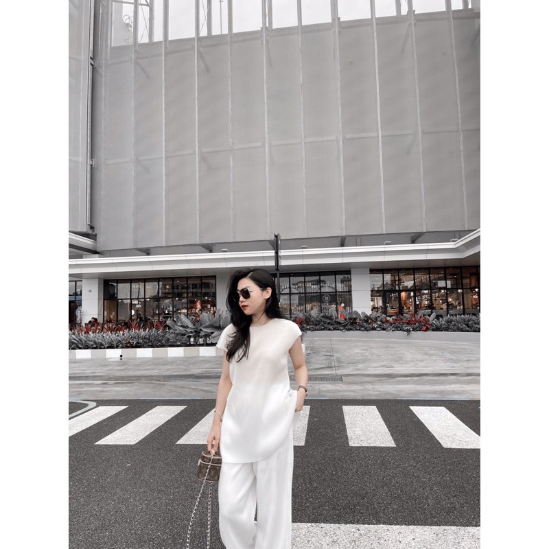 ( Ảnh thật ) S0438 Set dập ly áo và quần xuông | BigBuy360 - bigbuy360.vn