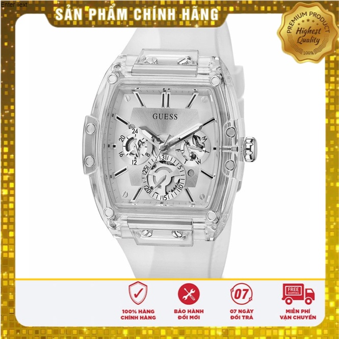 Đồng hồ nam nữ Guess Crystal Accented