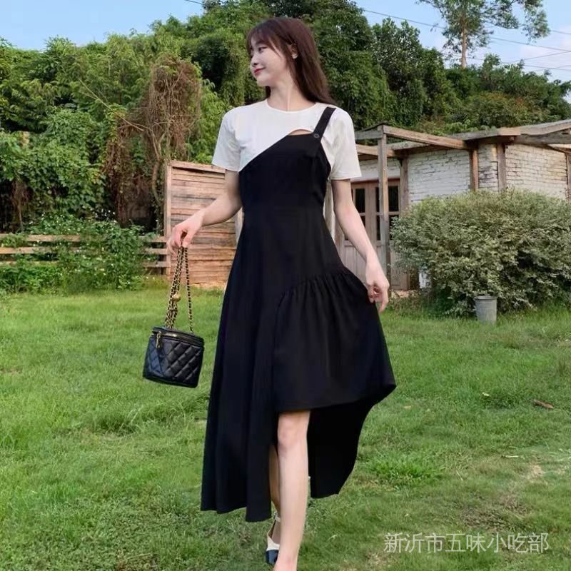 Set Đầm Hai Dây Plus Size Và Áo Khoác Ngắn Tay Thời Trang Mùa Hè Dành Cho Nữ