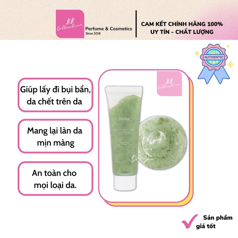 Mặt Nạ Tẩy Da Chết Huxley Scrub Mask - Sweet Therapy 30g