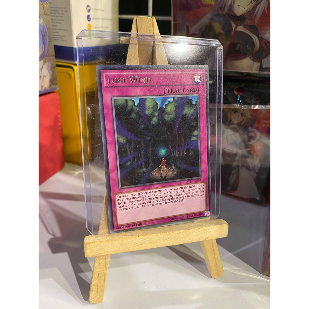 Lá bài thẻ bài Yugioh Lost Wind – Rare - Tặng bọc bài nhựa bảo quản