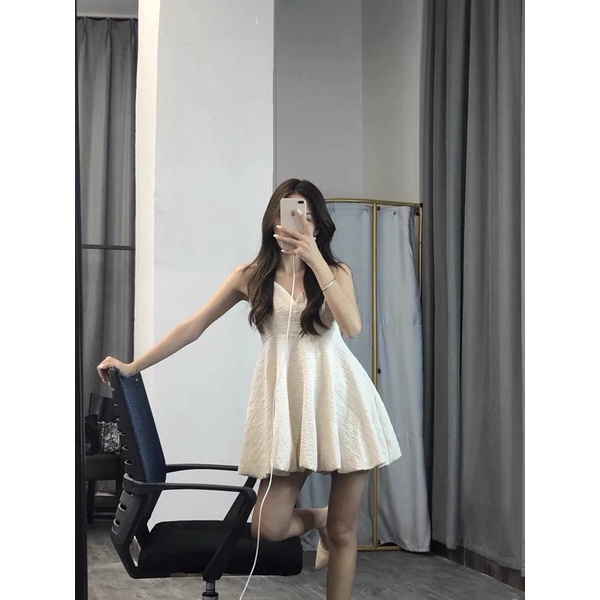 Jane Đầm thiết kế hai dây Doll