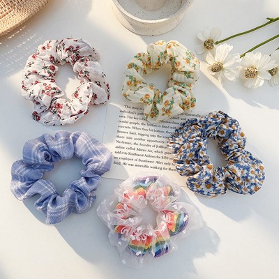 Dây buộc tóc đuôi ngựa phong cách Hàn Quốc dành cho nữ