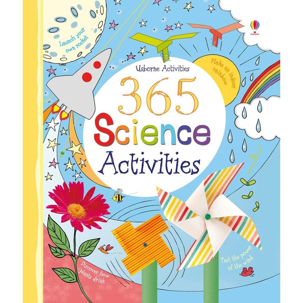 Sách Usborne hoạt động cho bé 6-8 tuổi 365 Science Activities