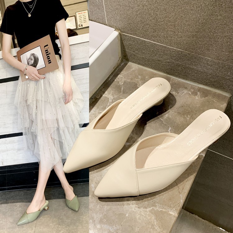 Sục Nữ ❤️FREESHIP❤️ Dép Sục mũi nhọn thời trang chuẩn Hàn Quốc M5