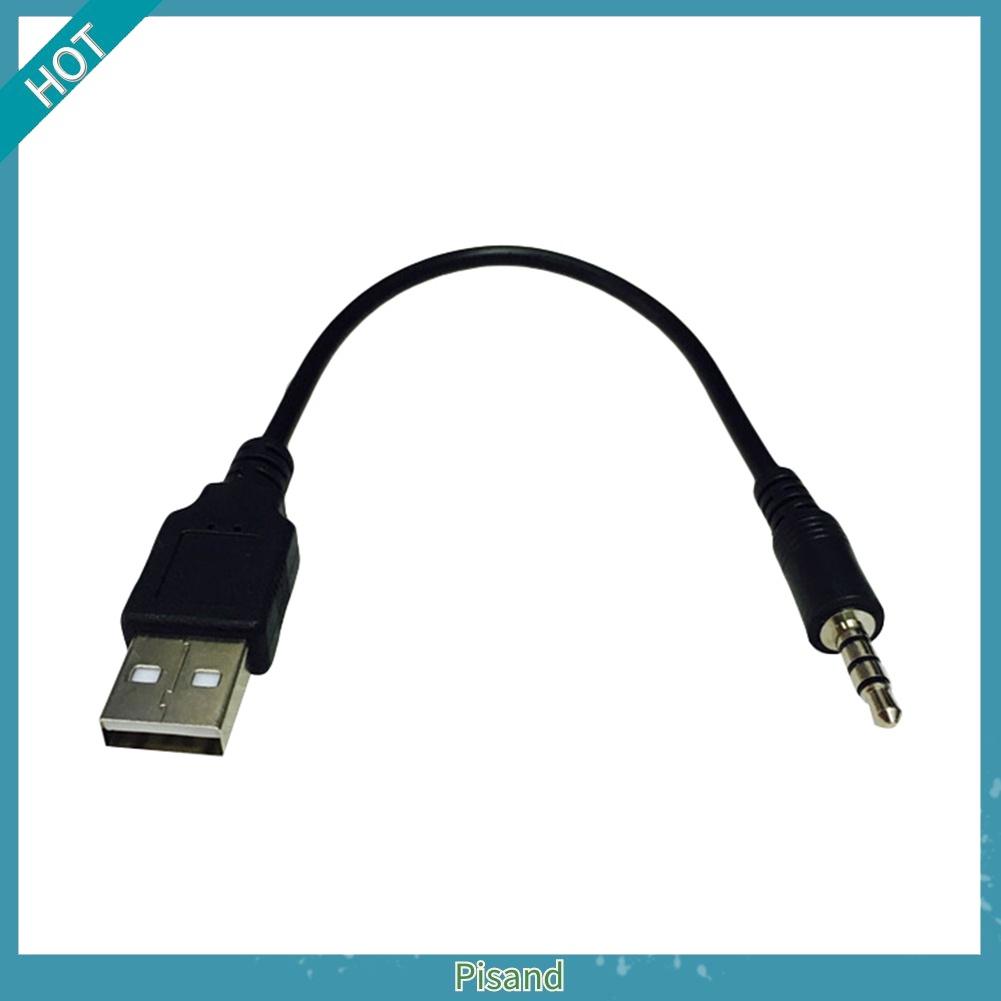 Dây Cáp Sạc Chuyển Đổi Âm Thanh Đầu Cắm 3.5mm Sang Usb Aux Cho Mp3 Xe Hơi