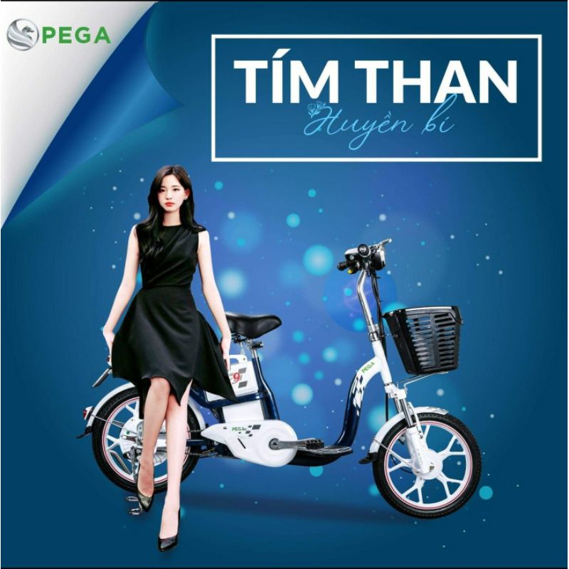 Xe điện Pega Zinger + Tím Than