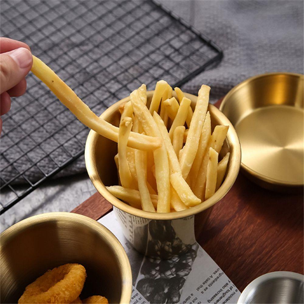Chén Cắt Gia Vị Mini Bằng Thép Không Gỉ Có Thể Tái Sử Dụng