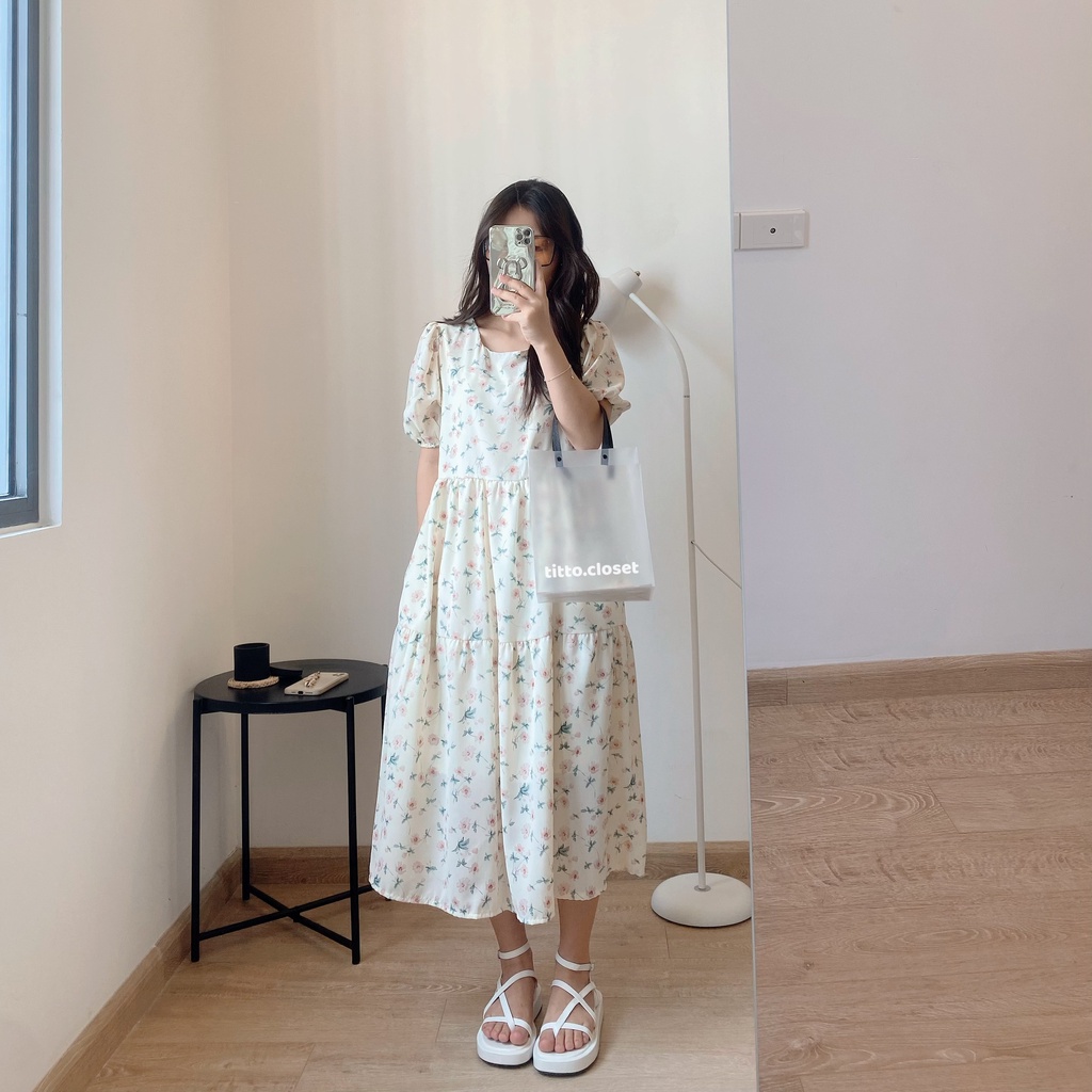 Váy Babydoll Hoa Nhí Ulzzang - Titto Closet