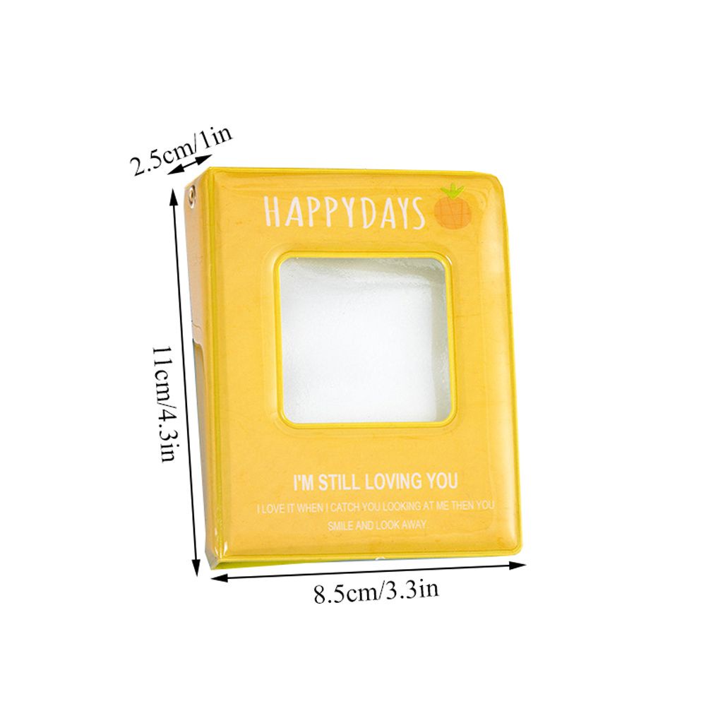 Album đựng ảnh mini bằng PVC 3 inch nhiều màu sắc
