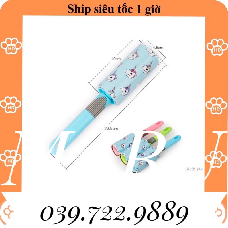 Cây lăn bụi quần áo, chăn ga nệm, ghế salon mini, lăn lông chó mèo